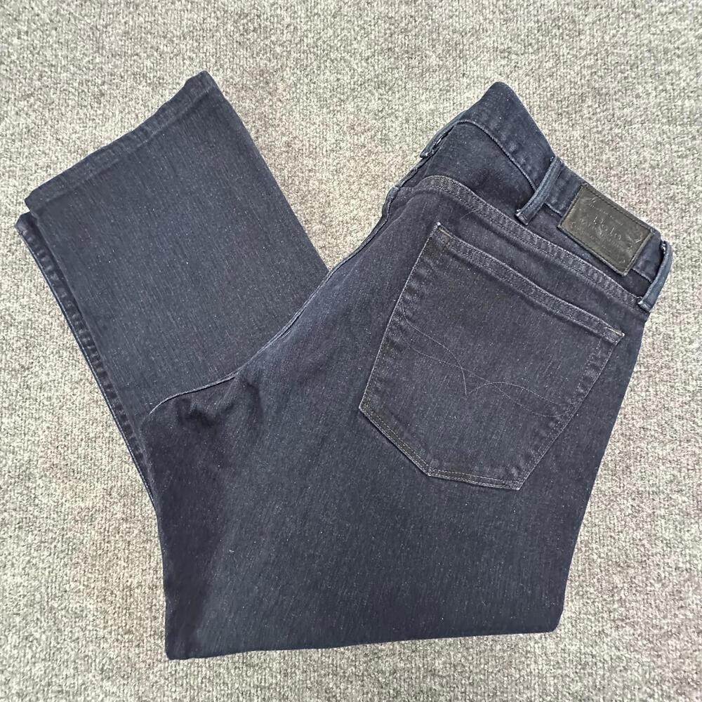 Polo Ralph Lauren Hampton Relaxed Straight Mens Dark Wash‎ Jeans 40x30
